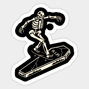 Skate, skate or die, skate or drink Sticker